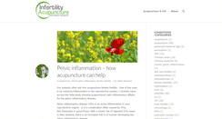 Desktop Screenshot of infertility-acupuncture.info